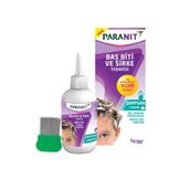 Paranit Baş Biti ve Sirke Tedavisi Şampuanı, Metal Tarak Hediyeli, 100ml
