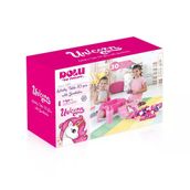 Paraply 2598 Unicorn Aktivite Masası 30 Parça Blok Seti İle Kız Erkek Çocuk Oyuncak Eğitici Oyuncaklar