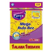 Parex 2'li Rulo %30 Mikrofiber Sarı Temizlik Bezi