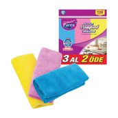 Parex 3'lü Mikrofiber Comfort Temizlik Bezi