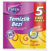 Parex Yeni %30 Mikrofiber 5'li Temizlik Bezi