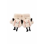 Parmaksız & Kapaklı, Sıcak Tutucu, Yumuşak Peluş Kadın Eldiven