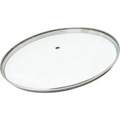 Parmis Tencere Sahan Tava Cam Kapağı Kapak 24 Cm Tutma Tepesiz
