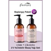 Parnassos Ipeksi Etkili Ve Yenilebilir Çikolata Masaj Yağı Çilek