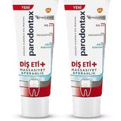Parodontax Diş Eti + Beyazlatıcı 75 ml X 2 Adet Diş Macunu Çanta Hediye