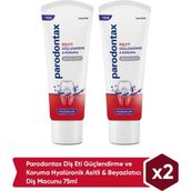 Parodontax Diş Eti Güçlendirme Koruma Hyalüronik Asitli 2x75 ml Beyazlatıcı Diş Macunu