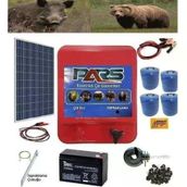 Pars 2000 Ahşap Direk İz Elektrikli Çit Ayı-Domuz Kovucu Eco Set