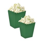 Parti dolabı 8'li Yılbaşı Yeşil Çerez Mısır Kutusu Yeni Yıl Parti Popcorn Masa Dekorasyon