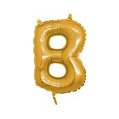 PartiBulutu 40 cm B Harf Altın Folyo Balon
