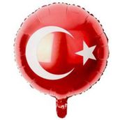 PartiBulutu Türk Bayrağı Folyo Balon