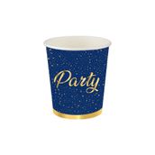 Partifabrik Parti Zamanı Lacivert Karton Bardak