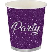 Partifabrik Parti Zamanı Mor Karton Bardak