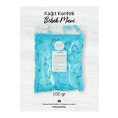 partince 100 gr Bebek Mavi Kağıt Konfeti Düğün Kına Ve Diğer Kutlamalar İçin