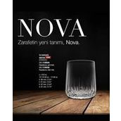 Paşabahçe 420154 Nova 315 cc 3'lü Su Bardağı