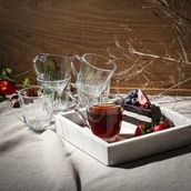 Paşabahçe 55733 Şeffaf Mercan 6lı Çay Kahve Kupası