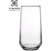 Paşabahçe 6'lı V-Block Antimicrobial Allegra Meşrubat Bardağı