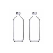 Paşabahçe 80356 1 lt 2 Adet İconic Bottle Şişe
