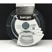 Paşabahçe Borcam 18 cm Cam Tencere Kapağı Tekli Sos Tavası 1 Parça Beyaz Renk
