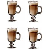 Paşabahçe İrish 4'lü Kuplu Latte Çikolata Bardağı