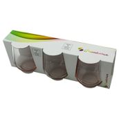 Paşabahçe Pembe Allegra 3'lü 425 ml Su Bardağı