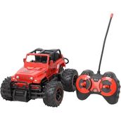 Pasifik Rock Crawler Uzaktan Kumandalı Şarjlı Jeep Araba - Kırmızı