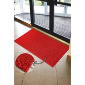 Paspas Yap Kıvırcık İşyeri Paspası Kapı Önü Paspası Apartman Dükkan Ofis Giriş Paspası Kaymaz Paspas - 100 x 400 cm - Kırmızı