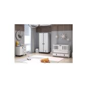 Patiko Furniture Rose 2 Kapaklı Bebek Odası Takımı Meşe