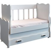 Patiko Safir Anne Yanı 50x100 cm Çekmeceli Beşik