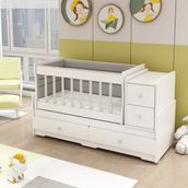 Patiko Sw 703 Büyüyen Beşik - Beyaz