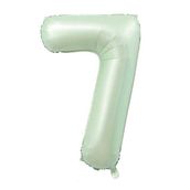 Patladı Gitti 34 inç 76-82 cm 7 Rakam Adaçayı Folyo Balon