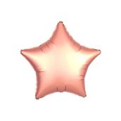 Patladı Gitti 45 cm Rose Gold Yıldız Bebek Çocuk Parti Kutlama Folyo Balon