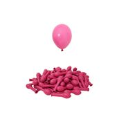 Patladı Gitti 5 inç Fuşya 10 Adet Mini Balon