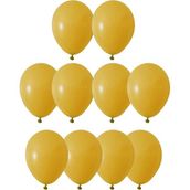 Patladı Gitti 5 inç Hardal 10 Adet Mini Balon