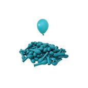 Patladı Gitti 5 inç Turkuaz 10 Adet Mini Balon