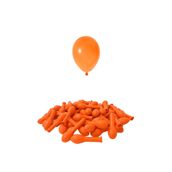 Patladı Gitti 5 inç Turuncu 10 Adet Mini Balon