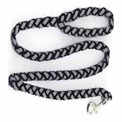 Pawise Dog Reflective Leash S 10 mm x 120 cm Siyah Köpek Tasması
