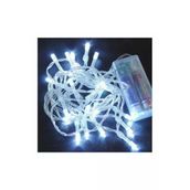 Pazariz 5Mt Peri Beyaz 50 Led Pilli Noel Parti Yılbaşı Ağaç Dekoratif Aydınlatma Lambası Animasyonlu Süsleme
