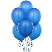 Pazarız Lacivert Metalik Balon