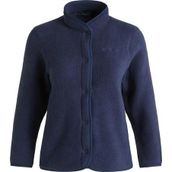 Peak Performance G78131100 W Fleece Snap Cardigan Mavi Kadın Outdoor Polar