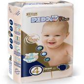 Pedo Plus No:4 Maxi Bebek Bezi