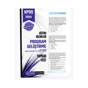 Pegem Yayınları 2024 KPSS Eğitim Bilimleri Program Geliştirme Yaprak Test