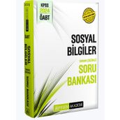 Pegem Yayınları 2024 KPSS ÖABT Sosyal Bilgiler Tamamı Çözümlü Soru Bankası
