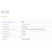 Pelikan 81225 Çekmece İçi 12 lt 3 Kova Otomatik Çöp Kovası