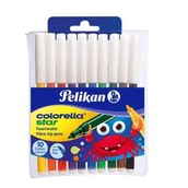 Pelikan C-302 Colorella 12 Renk Star Keçeli Kalem