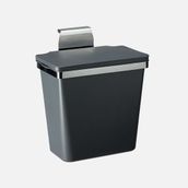 Pelikan Metal Askılı Plastik Antrasit 11 lt Çöp Kovası