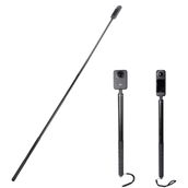 PellKing Insta360 ONE X4, X3, X2, X, Insta360 ONE R, RS, Insta 360 Kamera 1/4 "Genişletilmiş Monopod Pole için uzun 77 inç Görünmez Özçekim Sopa