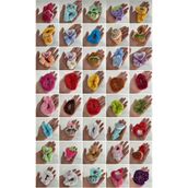 Peluş Lastik Saç Tokası 1300 Adet
