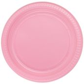 Pembe 25 Adet 22 cm Doğum Günü Parti Tabağı