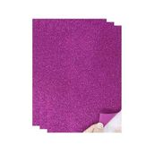 Pembe Yapışkanlı Simli Eva 35X50 Cm 3 Adet Simli Yapışkanlı Eva Süngeri Okul Kreş Anasınıfı Elişi Etkinlikleri Hobi