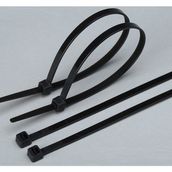 Pemsan 30CM x 3,6mm Plastik Cırt Kelepçe Kablo Bağı Siyah - 30cm X 3, 6mm